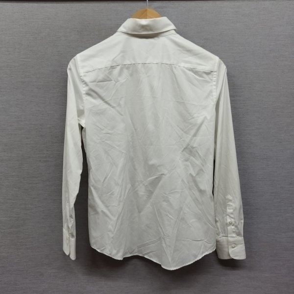 A51 Maker's Shirt KAMAKURA メーカーズ シャツ 鎌倉 長袖 カッター 無地 シンプル オフィス ビジネス レディース ホワイト サイズ 36_画像6