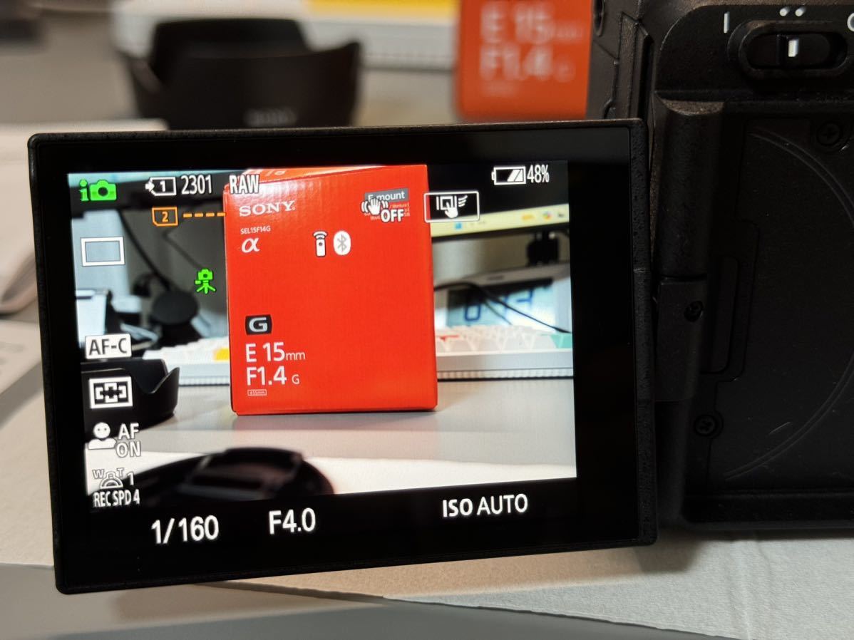 【美品】SONY ソニー Eマウント レンズ 15mm 1.4 G SEL15F14G_画像6
