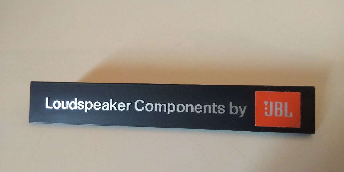 JBL speaker for emblem plate 1 sheets long-term keeping goods 