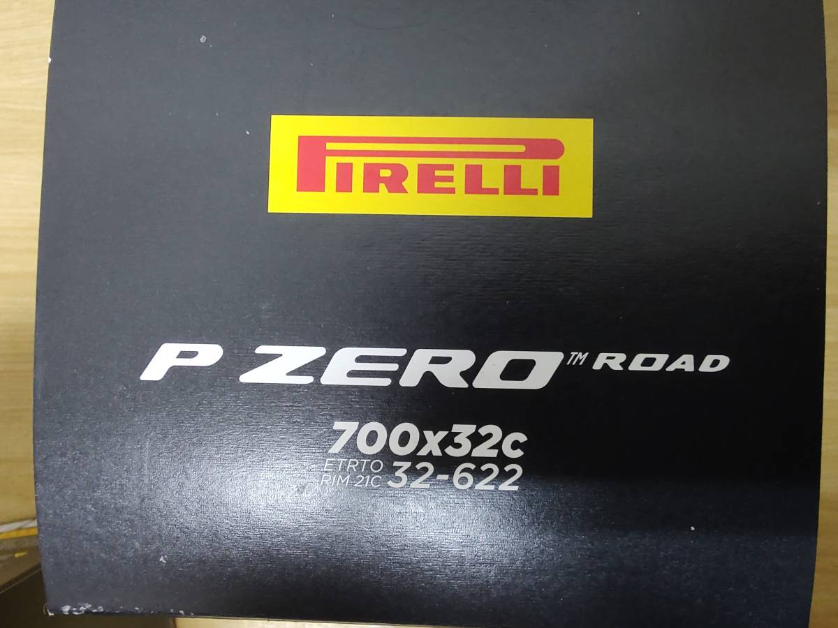 PIRELLI P ZERO ROAD ピレリ Pゼロ ロード WO 32C 黒 未使用/2本セット 送料無料の画像6