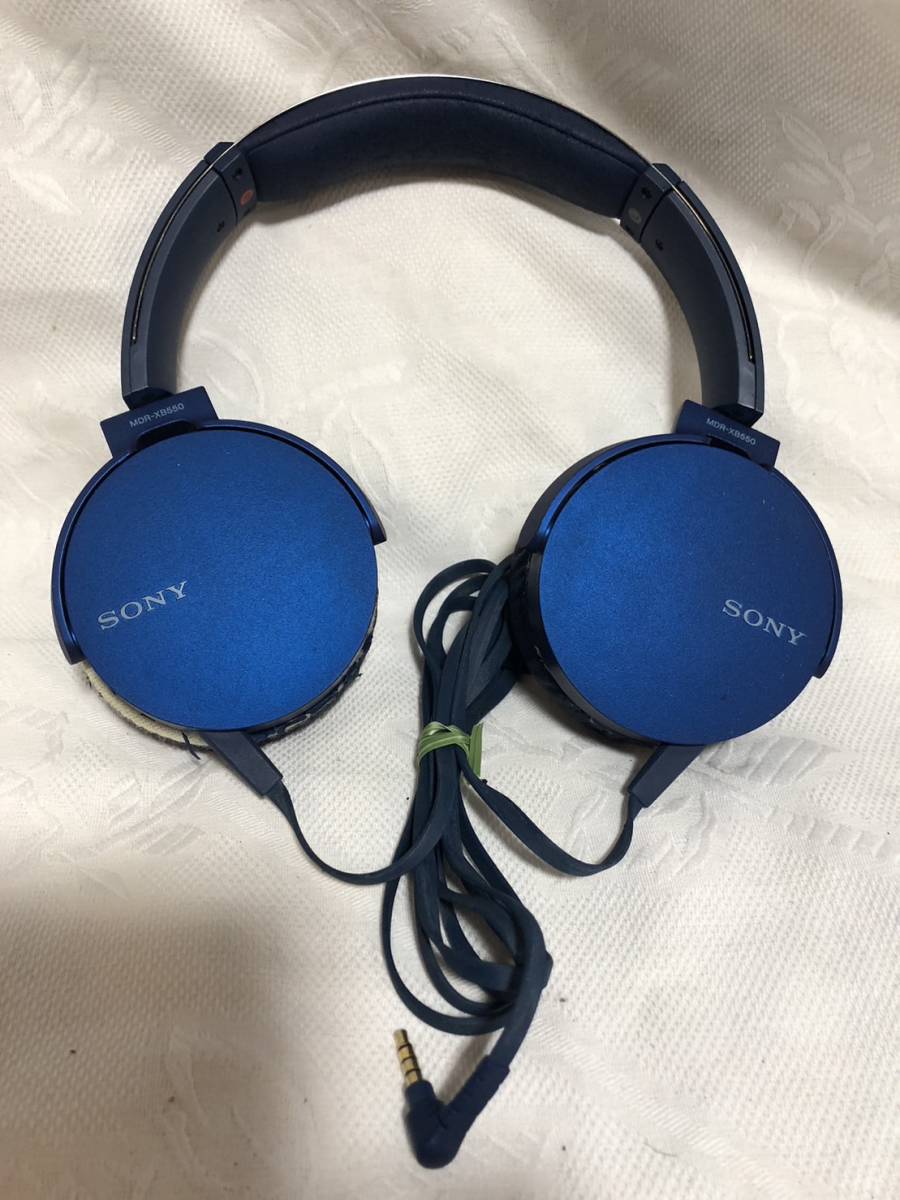 SONY　ヘッドホン　MDR-XB550_画像2