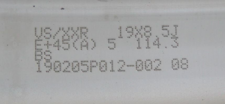 貴重 美品 WORK VS-XX 8.5J 9.5J 114.3-5 クラウン オデッセイ マークX レクサス IS JZX100 BBS TE37 マイスター エクイップ LM VS-KF RS の画像4