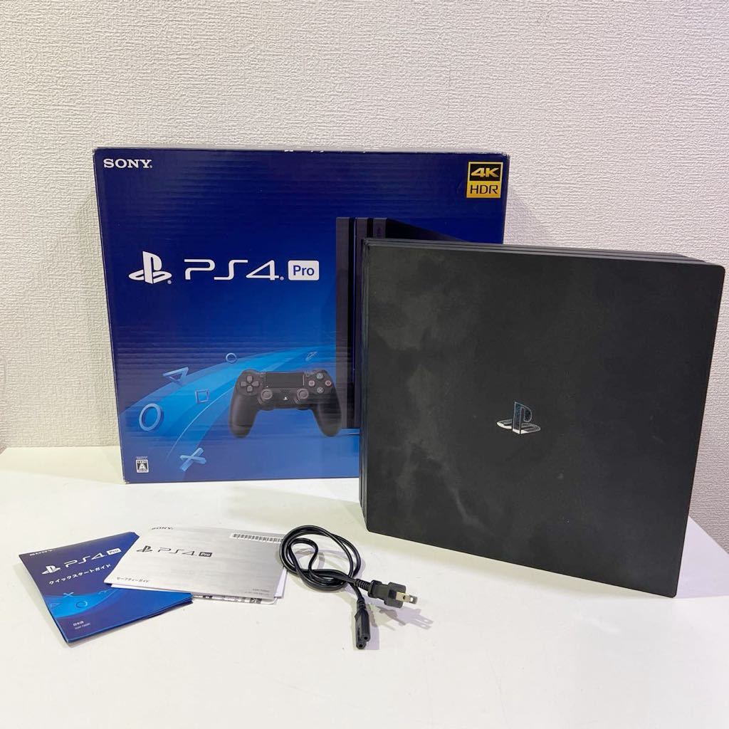 SONY ソニー PlayStation4 Pro ジェットブラック 2TB CUH-7200C B01 PS4 プレイステーション4 100サイズ（489）_画像2