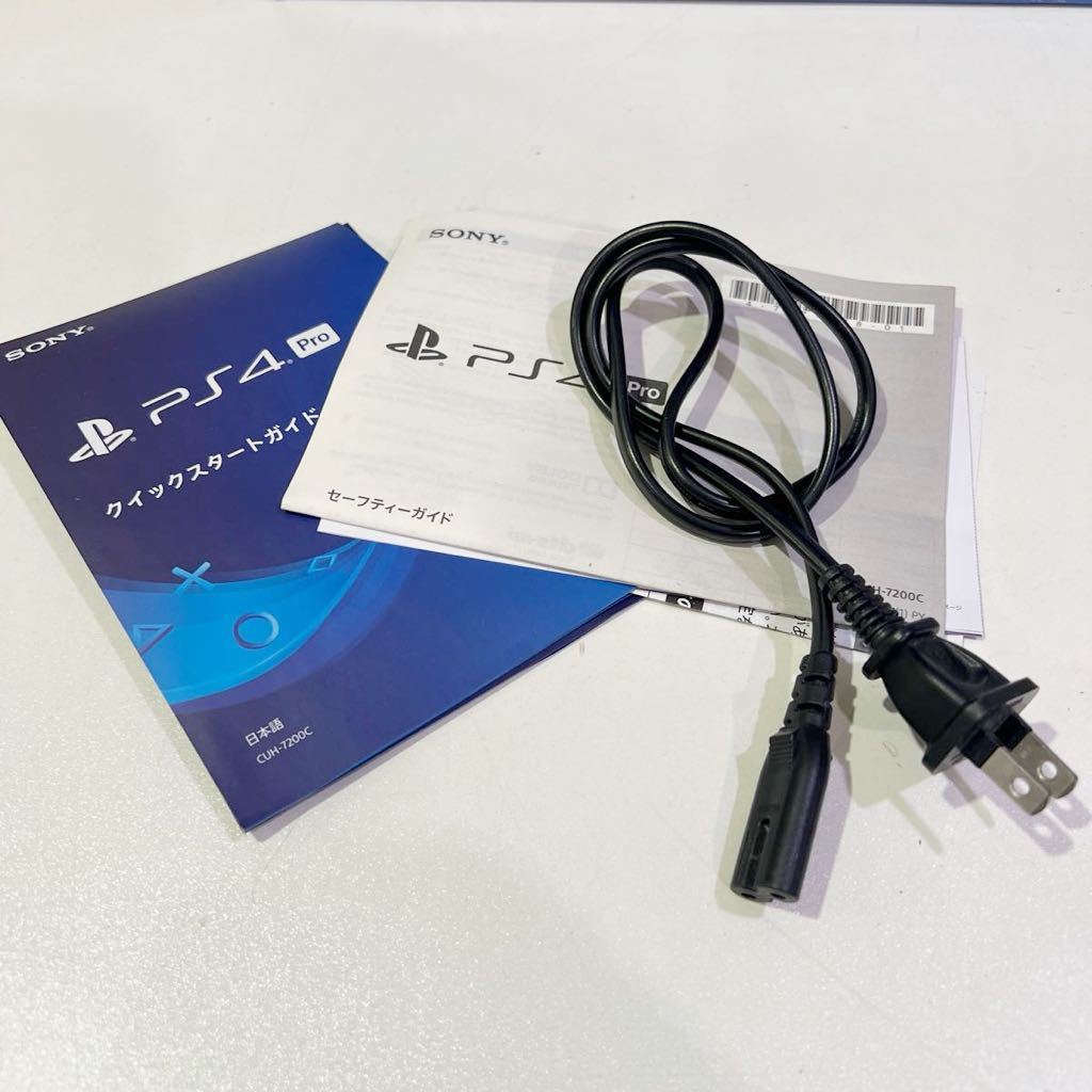 SONY ソニー PlayStation4 Pro ジェットブラック 2TB CUH-7200C B01 PS4 プレイステーション4 100サイズ（489）_画像5