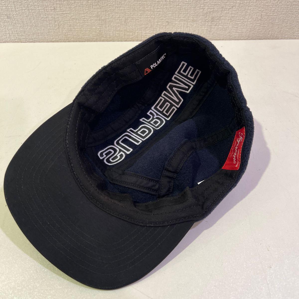 【美品】Supreme シュプリーム Polartec キャップ 帽子 60サイズ（5）_画像4