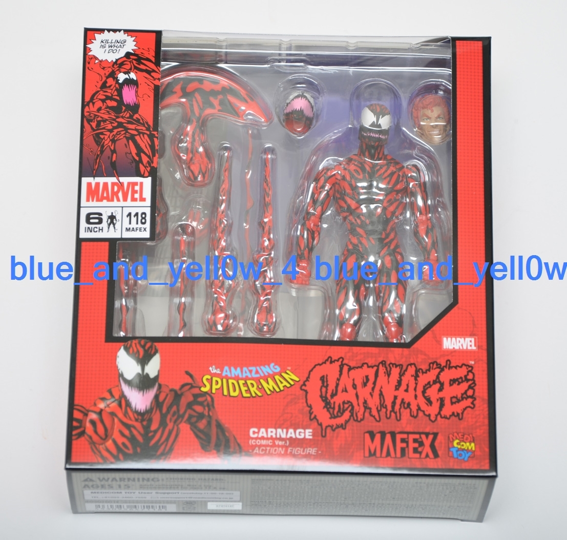 マフェックス MAFEX CARNAGE(COMIC Ver.) 未開封-