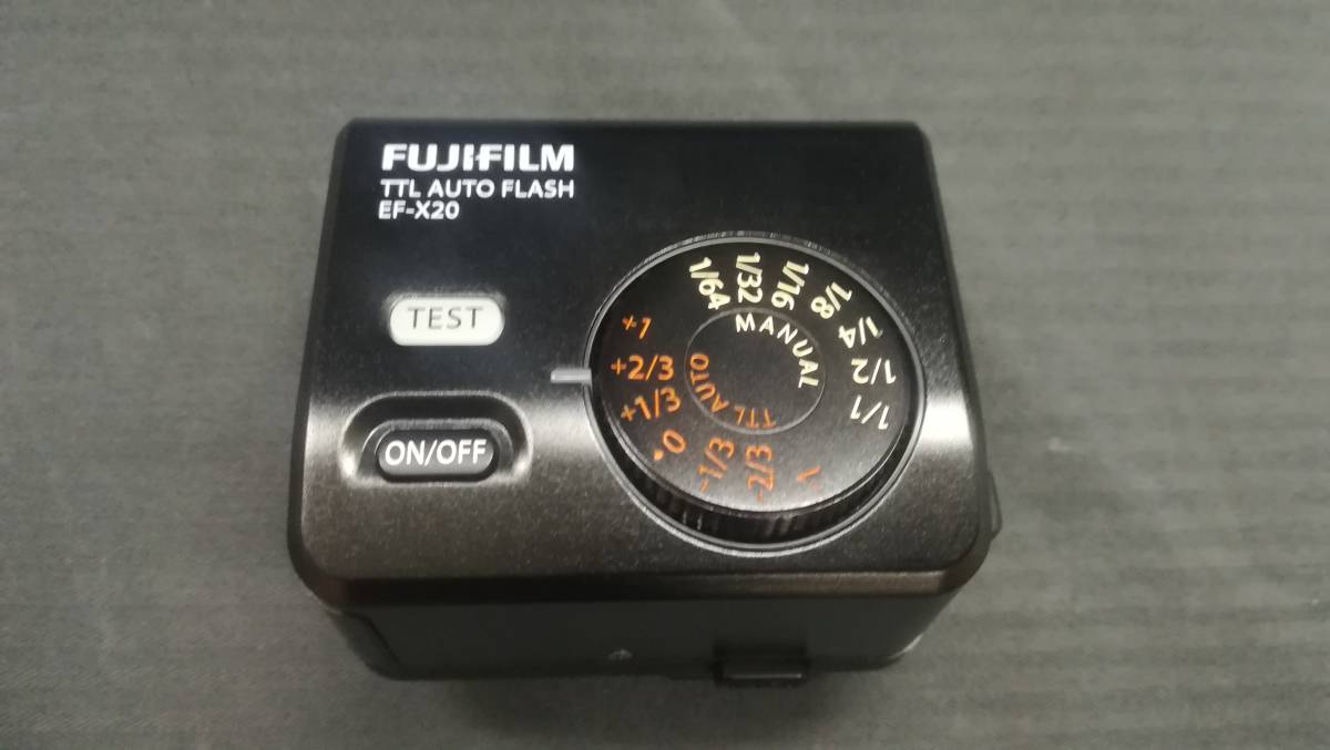【良品♪】FUJIFILM 富士フィルム EF-X20 クリップオン フラッシュ/動作品_画像3