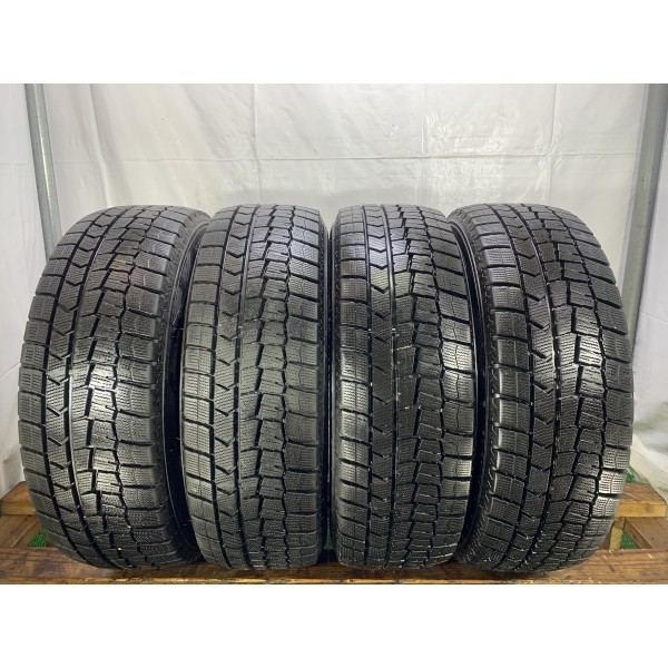 2022年製 9分山 ダンロップ WINTERMAXX WM02 205/65R16 95Q 4本/札幌市手渡し可/中古スタッドレスタイヤ(冬タイヤ ティアナ等 F_92_画像1