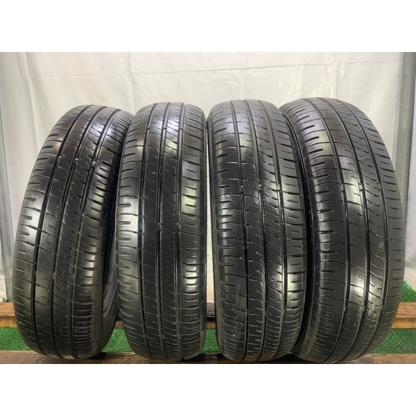2019~2020年製 7~9分山 ダンロップ ENASAVE EC204 155/65R14 75S 4本/札幌市手渡し可/中古オンロードタイヤ(夏タイヤ) ワゴンR等 A1_Q_47