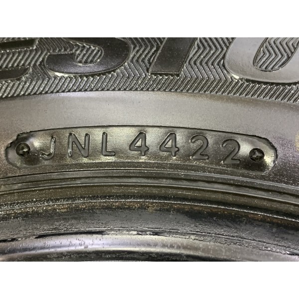 2022年製 9分山 ブリヂストン BLIZZAK VL1 155/80R14 88/86N LT 4本/札幌市手渡し可/中古スタッドレスタイヤ(冬タイヤ) サクシード等 C2_66_画像10