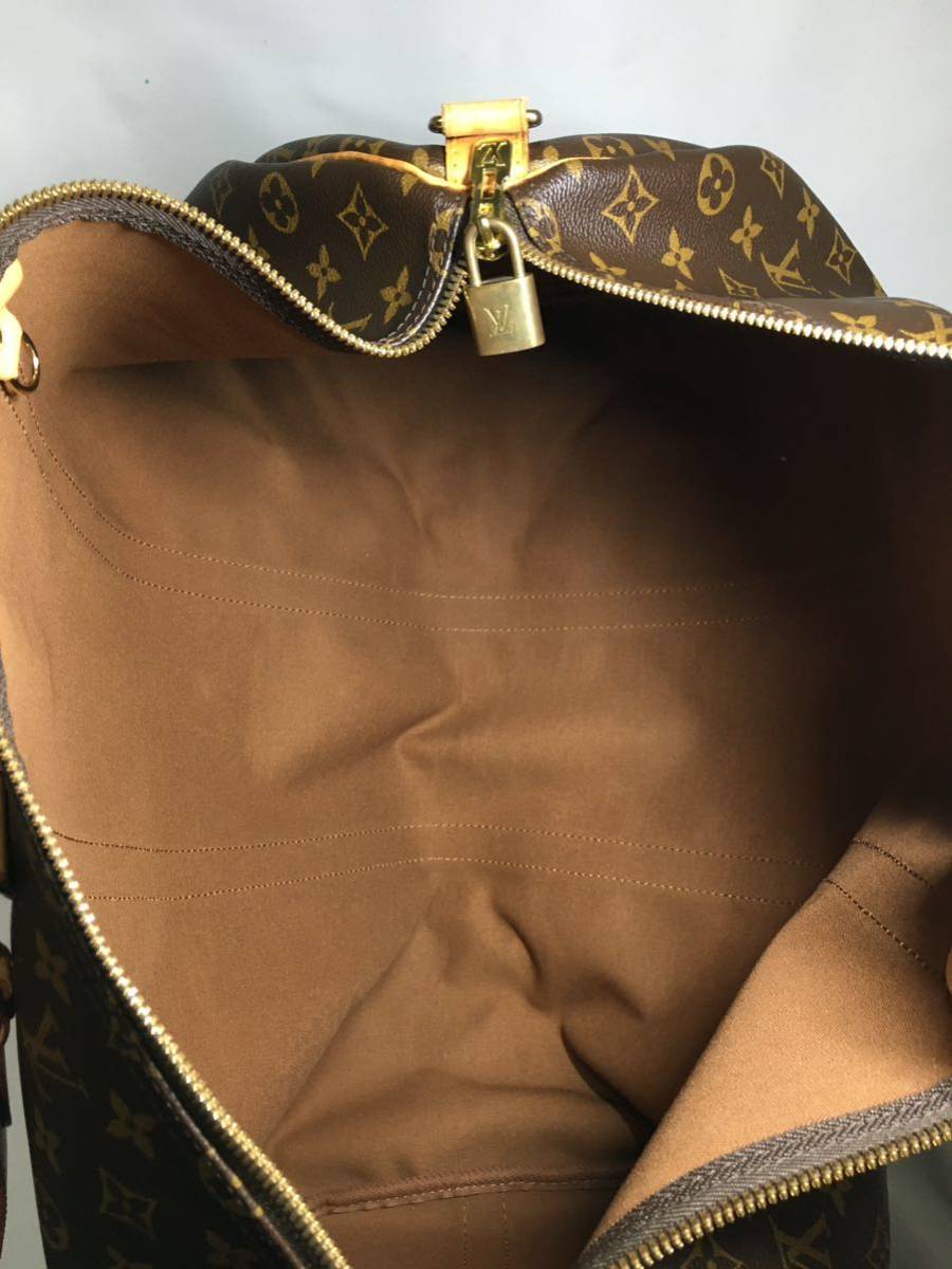  ルイヴィトン モノグラム キーポル 50 バンドリエール ボストンバッグ 旅行バッグ M41416 LOUIS VUITTON _画像8