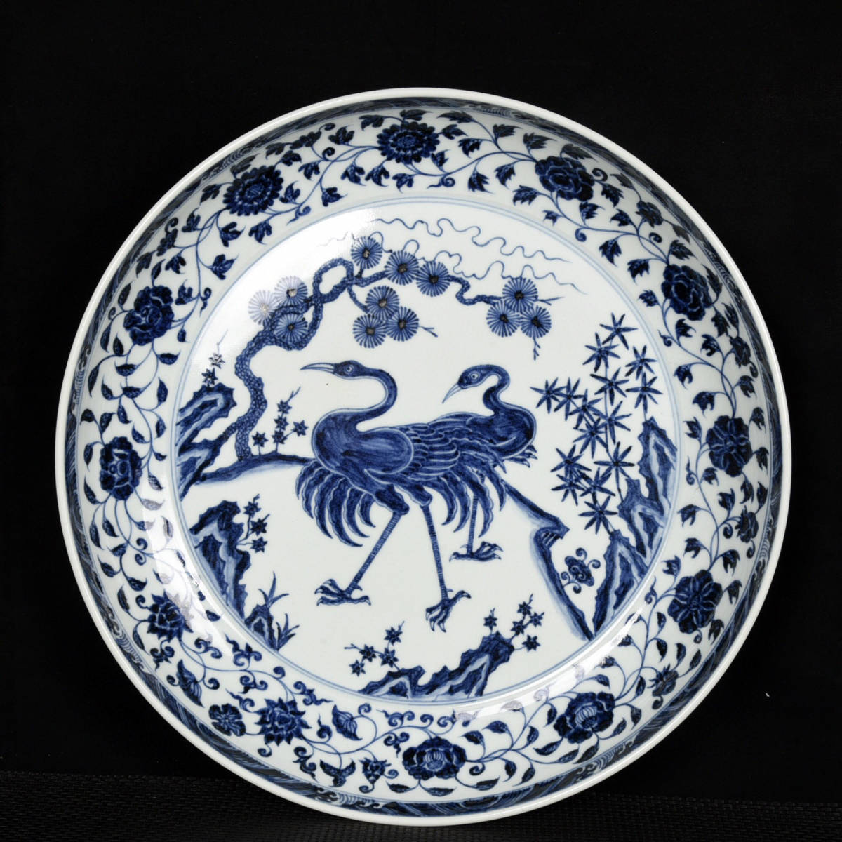 明・洪武年製款・古陶瓷品・青花・龍紋・玉壺春瓶』極細工 置物古賞物 明・洪武年製款・古陶瓷品・青花・龍紋・玉壺春瓶』極細工 置物古賞物