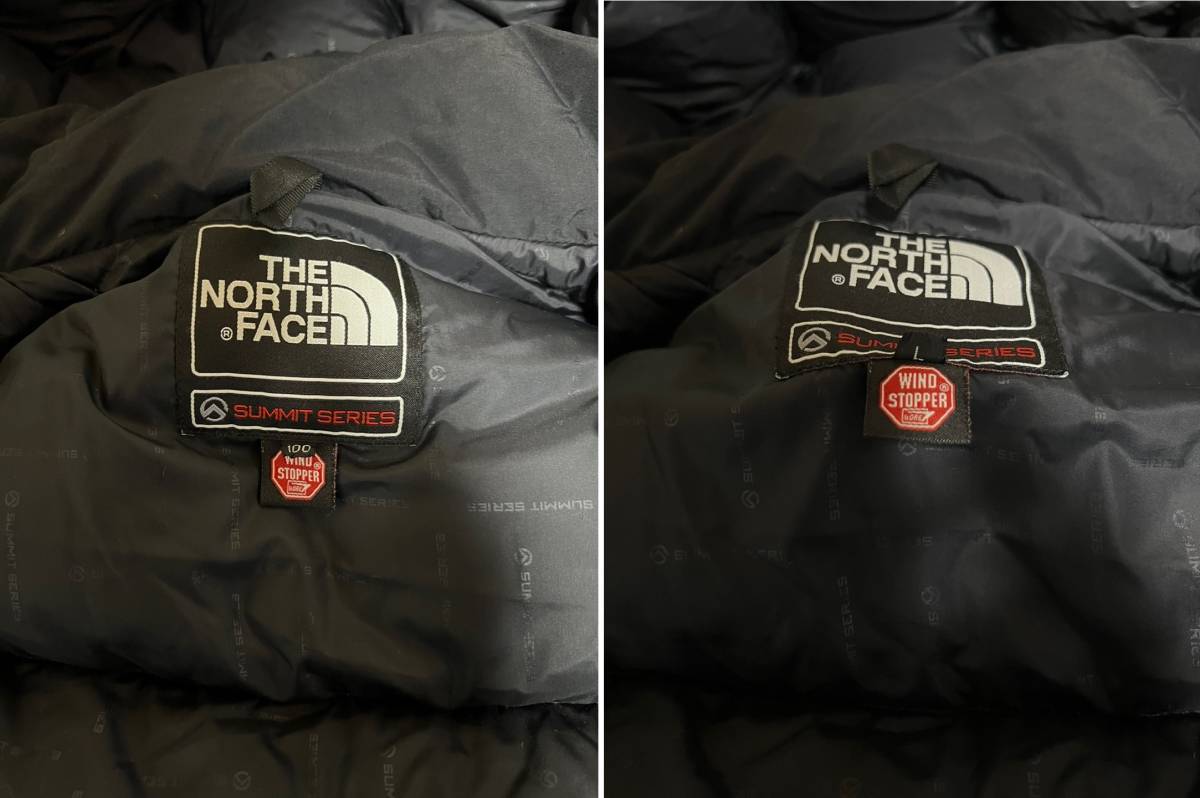 [THE NORTH FACE] Baltro バルトロ Summit series WindStopper 700 ノース フェイス ダウン ジャケット RD L_画像9