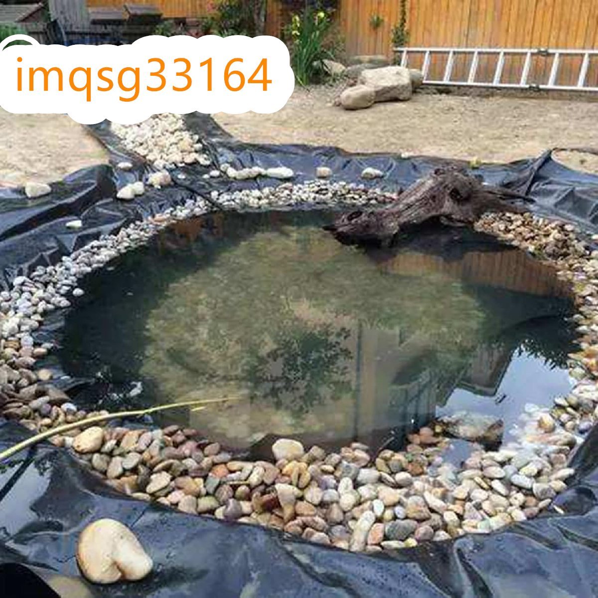 防雨 プールライナー 人工池用防水シート 粘ることができます 漏れ 屋外 0.5mm厚 屋根 HDPE製 人工プールシート 池用防水シート_画像5