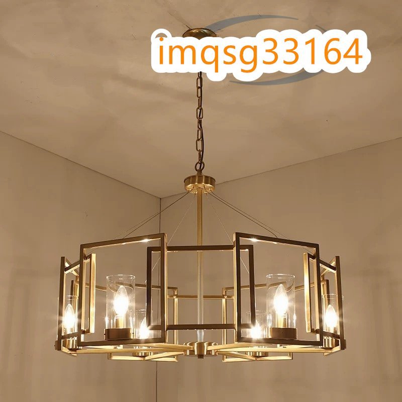6灯 照明器具 ペンダントライト 天井照明器具シーリングライト シャンデリア 国内稀少!超豪華