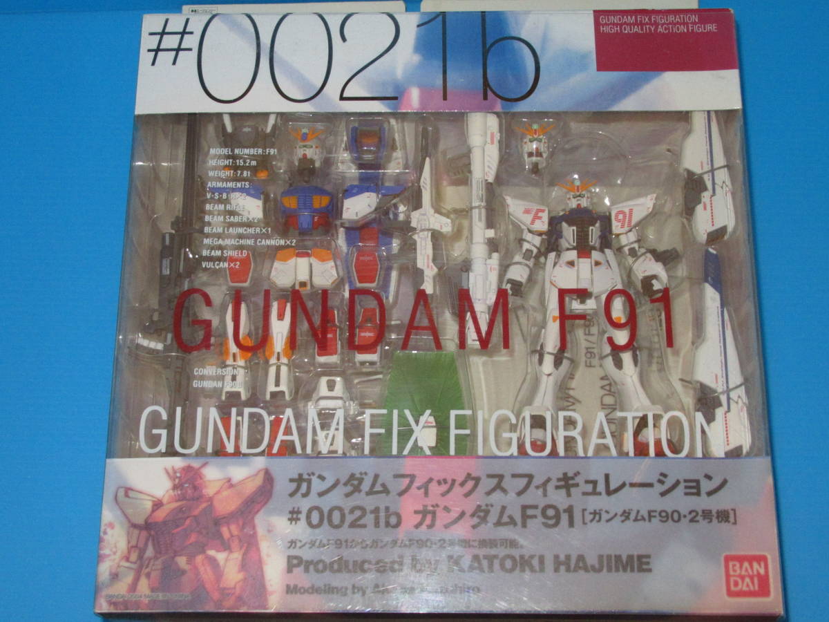 匿名送料無料 ★ガンダムF91 [ガンダムF90ー2号機] フィックスフィギュレーション 2004【 ＃0021b 】 即決！GUNDAM FIX FIGURATION