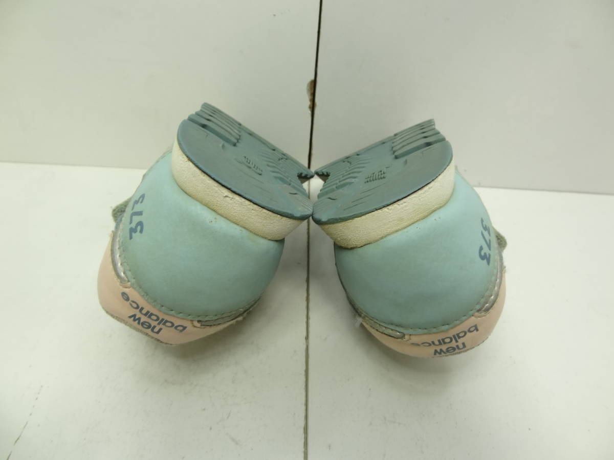 全国送料無料 ニューバランス new balance 373 子供靴キッズ女の子 人気のくすみカラーランニングメッシュスニーカーシューズ 17.5cm_画像7