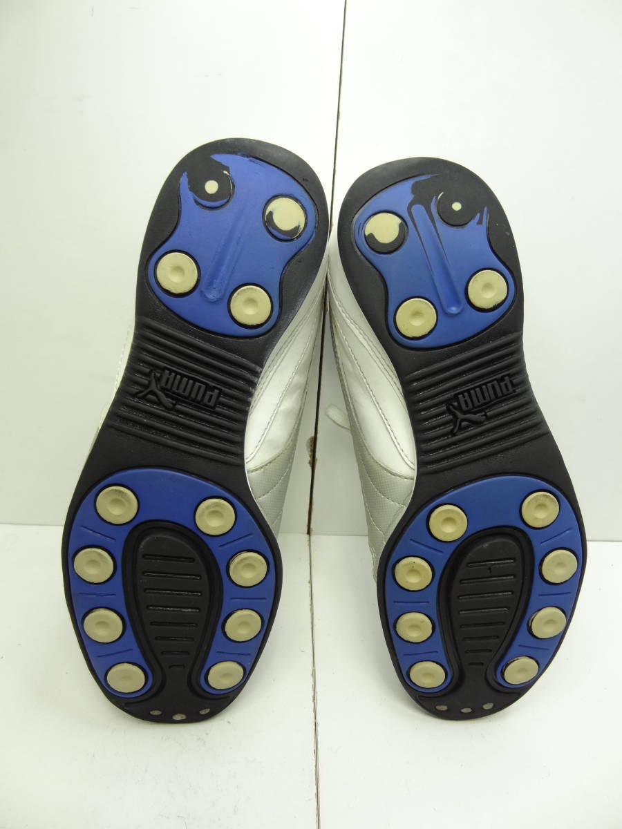 全国送料無料 プーマ PUMA レディース レザータイプ素材 サッカー風スニーカーシューズ 靴 23cm