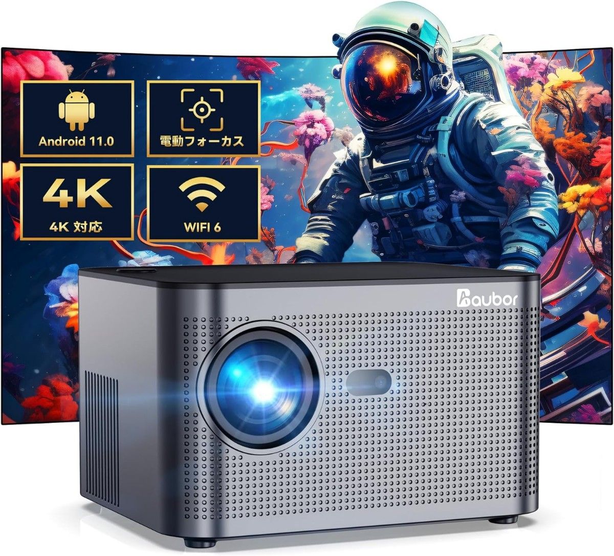Aubor プロジェクター 4K Android TV HY350|Yahoo!フリマ(旧 Aubor プロジェクター 4K Android TV HY350|Yahoo!フリマ(旧