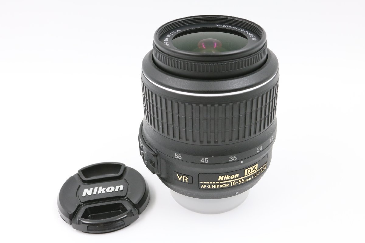 《動作保証》 NIKON ニコン AF-S NIKKOR 18-55mm f/ 3.5-5.6 G VR DX SWM AF ズーム レンズ #U495の画像1
