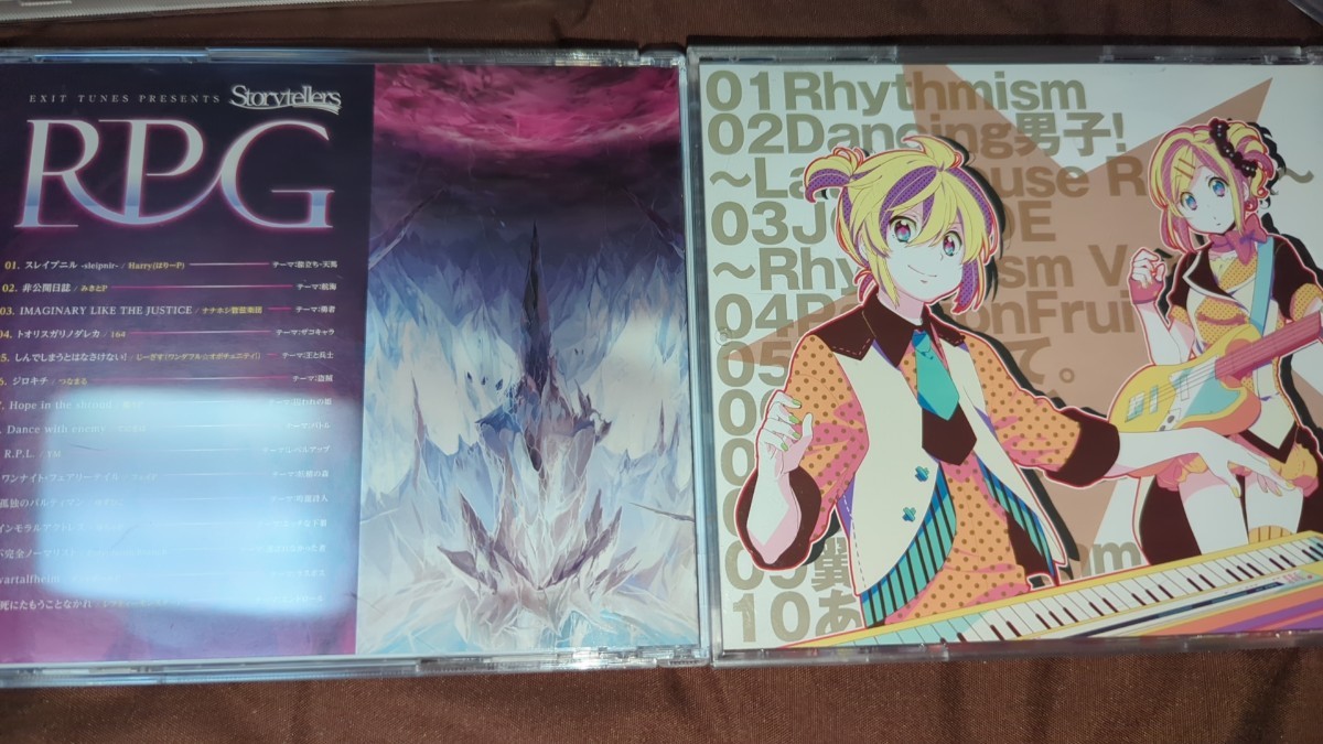 中古 Rhythmism Storytellers RPG Cinematic Disc / Halozy Perfect Pretty Phantom / ふぉれすとぴれお 4枚 同人音楽 ボカロ 音楽 CD_画像6