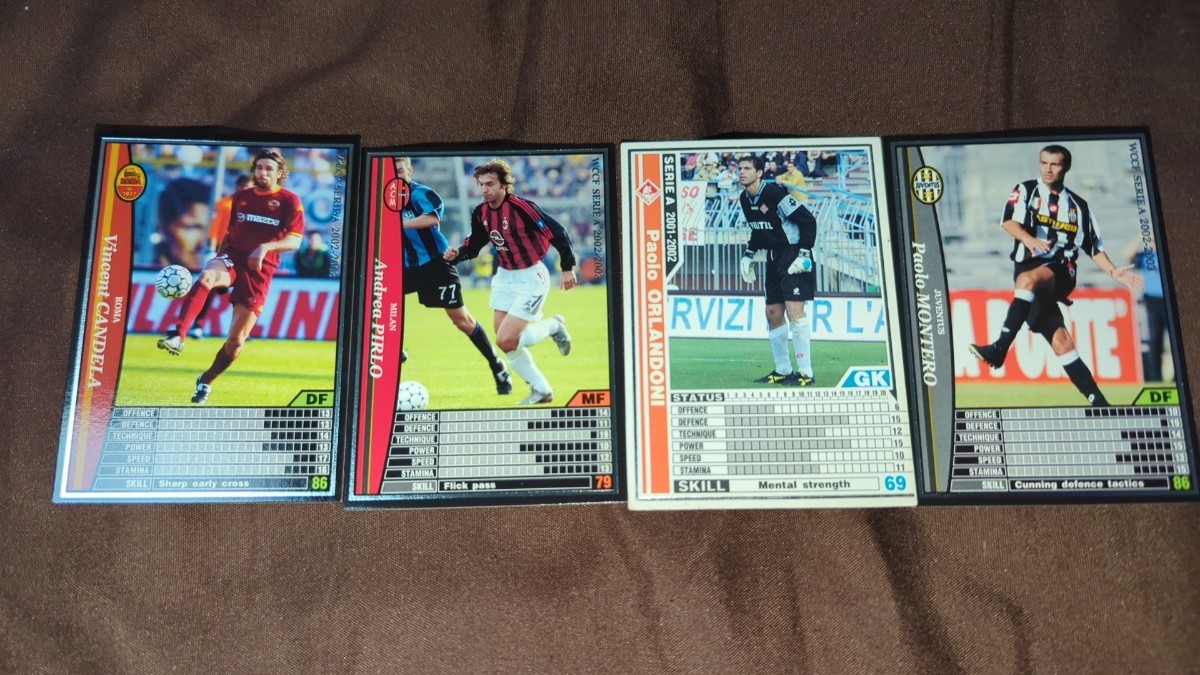 中古 WCCF 2001～2003のカード 20枚 サッカー soccer ケース 細かい傷、スレあり。card_画像3