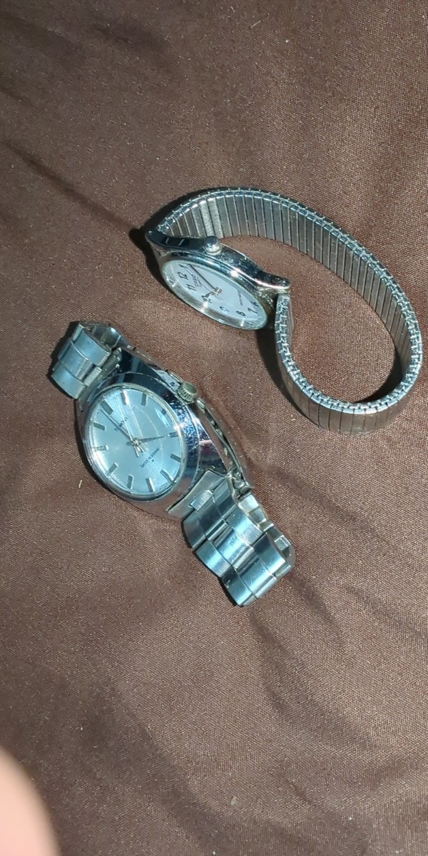 腕時計 SEIKO セイコー CASIO ディズニー TOMONY SPRIT 全てジャンク 傷、汚れ多数。修理、部品取り前提 日本国有鉄道総裁6個_画像9