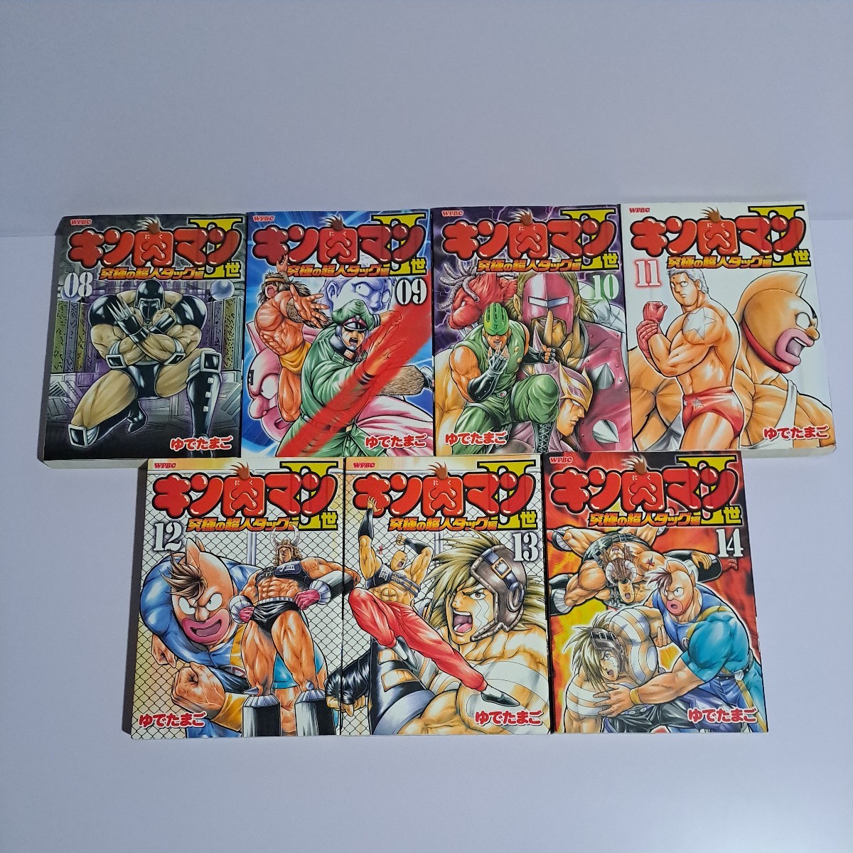 キン肉マンⅡ世 究極の超人タッグ編 1～28巻 全巻セット 6巻以外初版 ゆでたまごの画像5