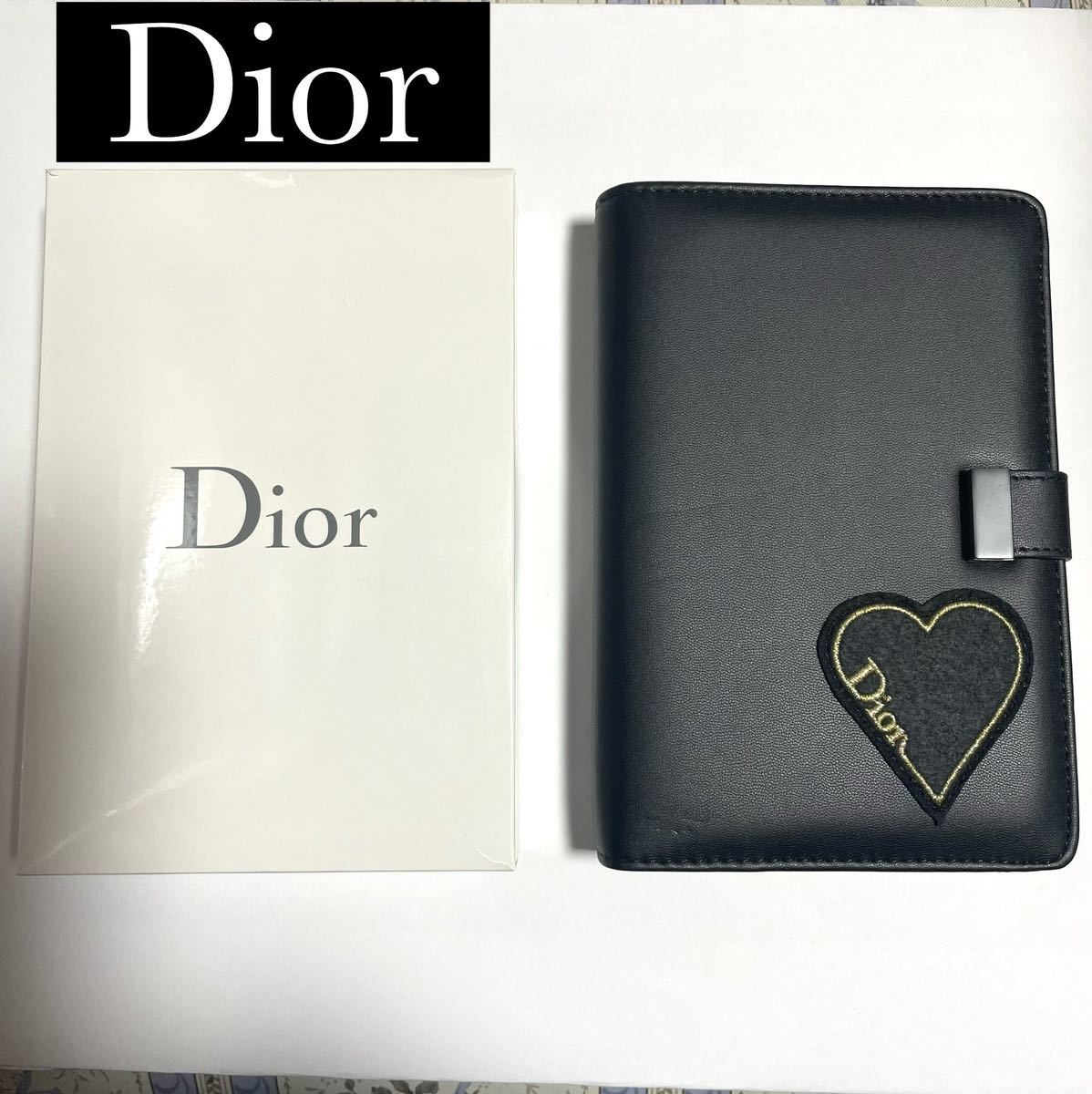 Christian Dior クリスチャンディオール ノベルティ　手帳　ノートブック　非売品　黒_画像1