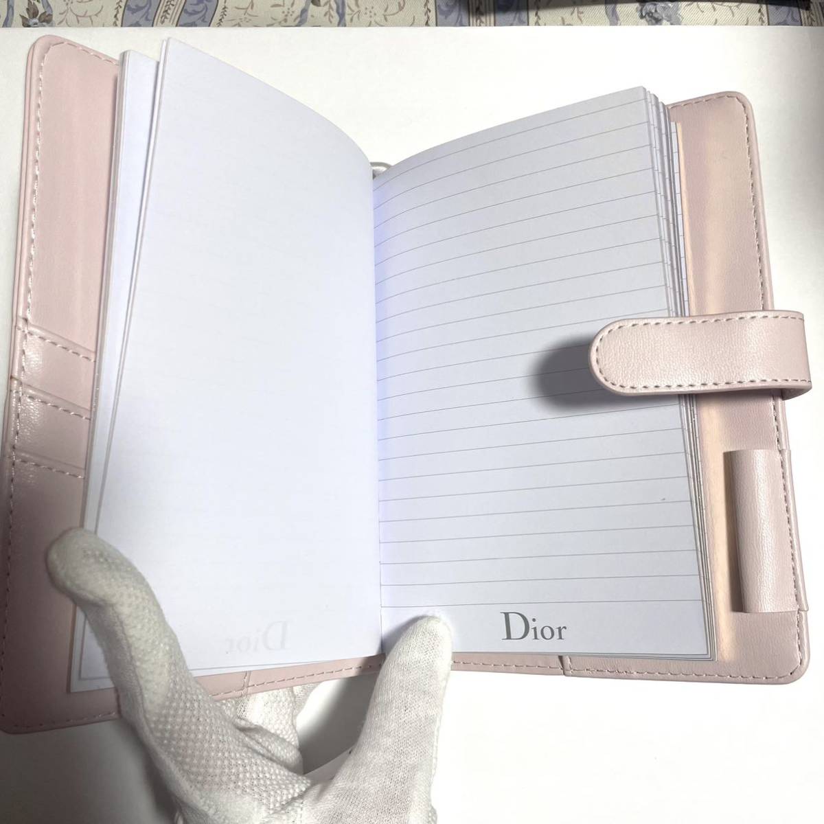 Christian Dior Christian Dior notebook Note Novelty not for sale pink.
