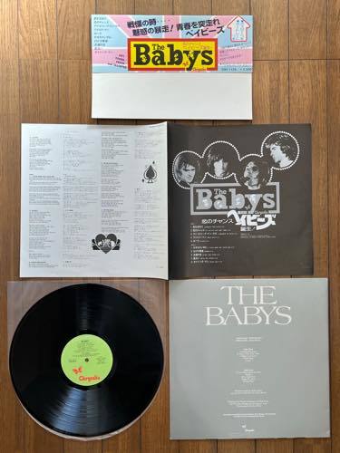 LP 帯付 日本盤 国内盤 アルバム レコード The Babys ザ ベイビーズ CHY-1129_画像5