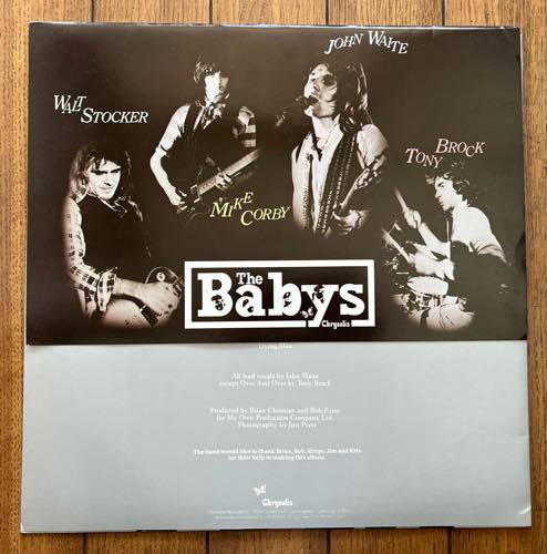 LP 帯付 日本盤 国内盤 アルバム レコード The Babys ザ ベイビーズ CHY-1129_画像2