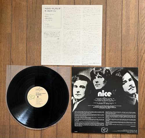 LP 日本盤 国内盤 レコード The Nice Feat. Keith Emerson・Lee Jackson・Brian Davison / Nice RA-5906(S) ナイス・キース エマーソン_画像4