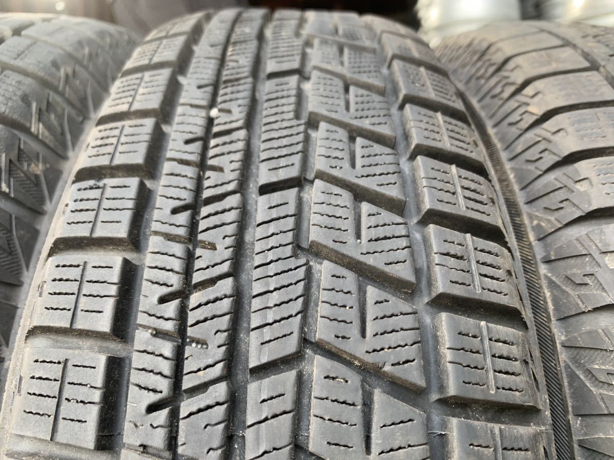 バリ山　スタッドレス スチールホイール付き 4本セット ヨコハマ ice GUARD ig60 155/65R13 2021年 13×4.00B_画像3