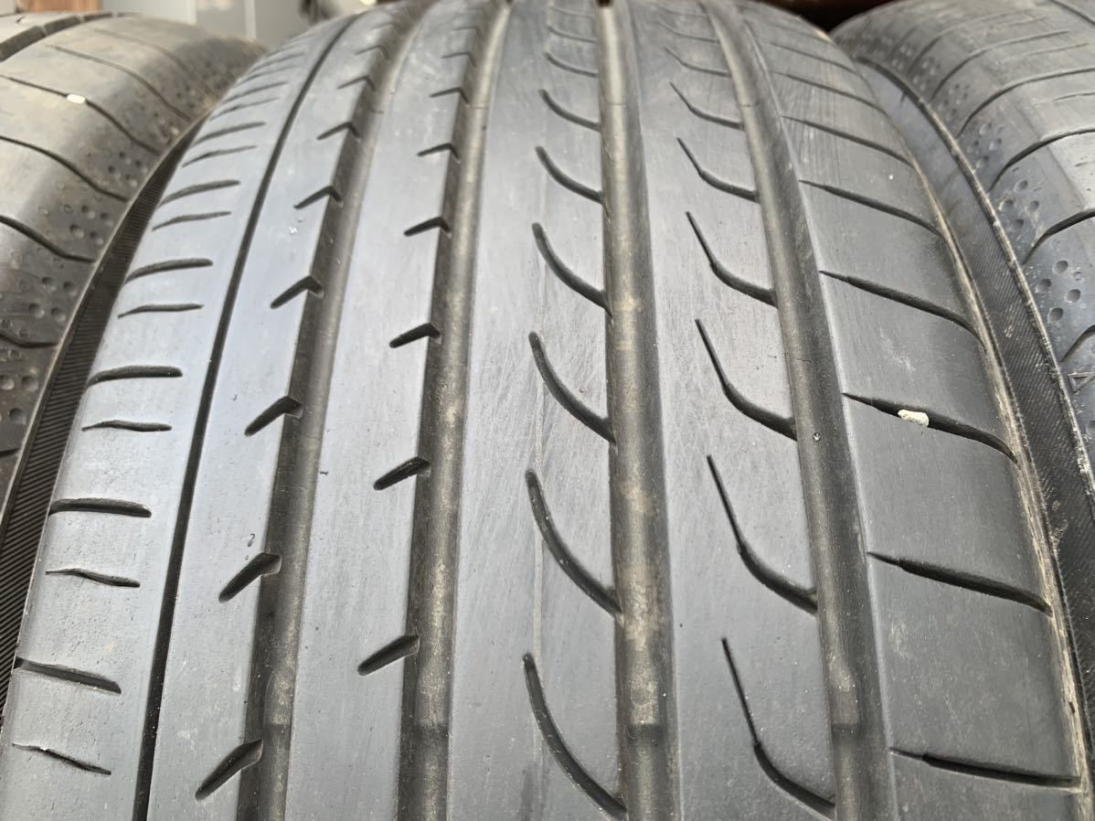 バリ溝 夏タイヤ4本セット ヨコハマ ブルーアース RV-02 225/60R17 2021年 ヴェルファイア アルファード など_画像4