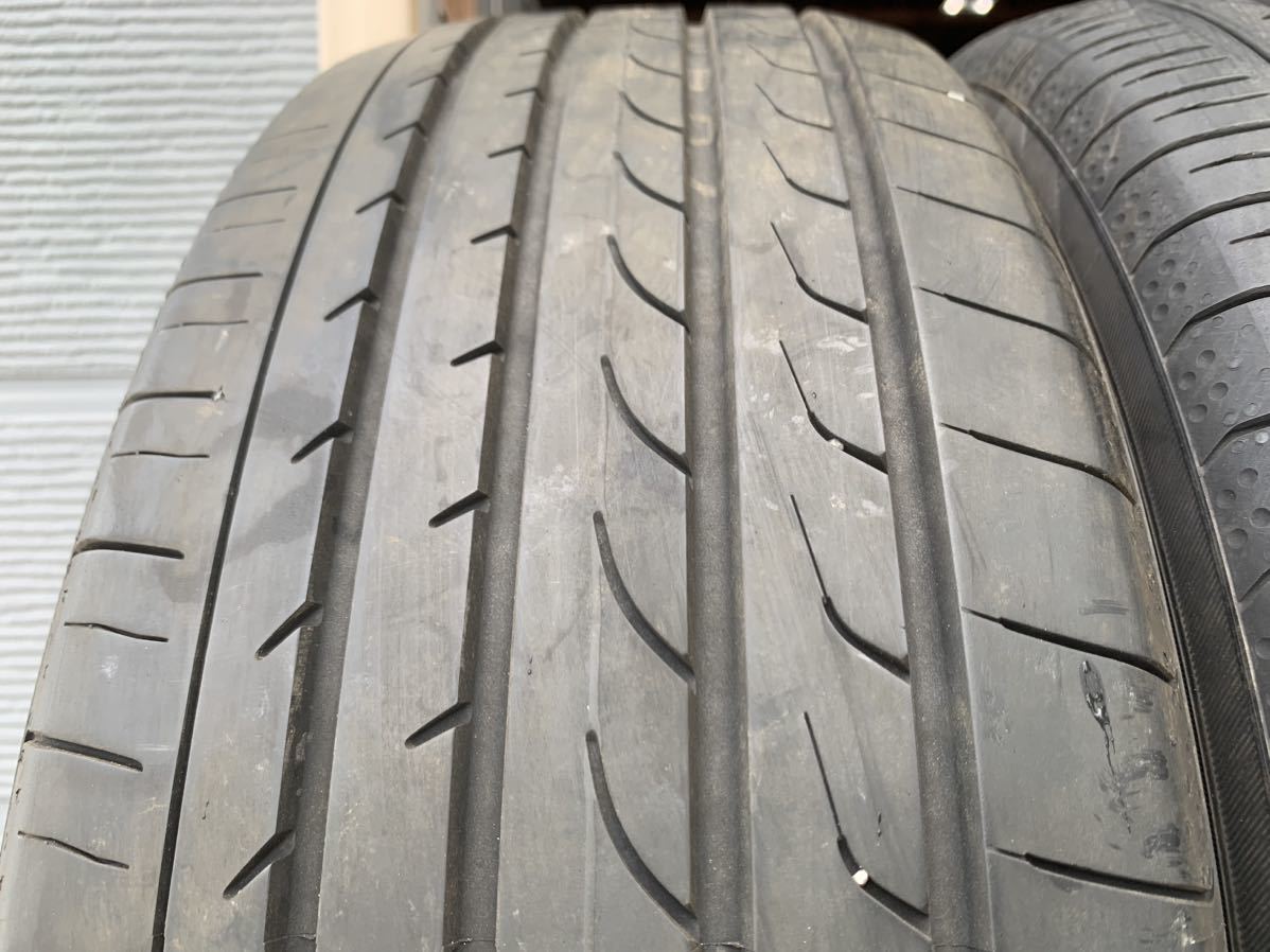 バリ溝 夏タイヤ4本セット ヨコハマ ブルーアース RV-02 225/60R17 2021年 ヴェルファイア アルファード など_画像5