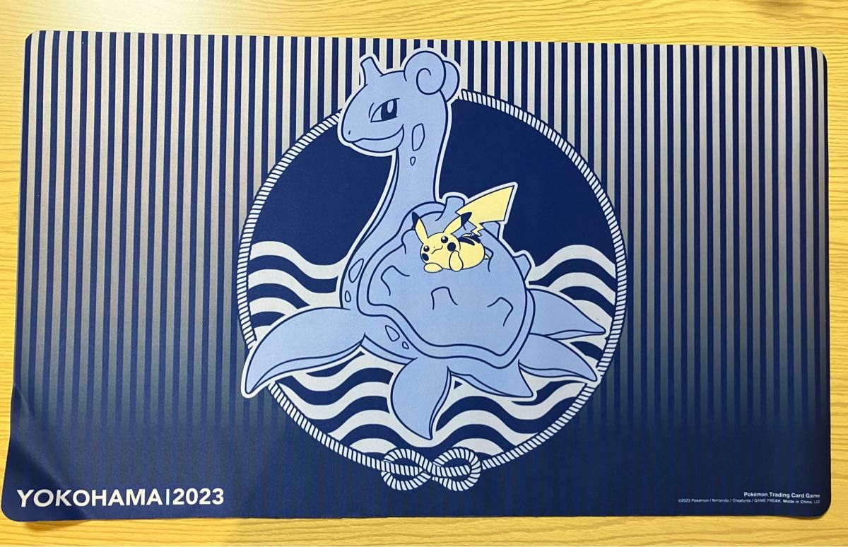 WCS2023 プレイマット ヨコハマ2023 YOKOHAMA2023 ラプラス ポケモンカード