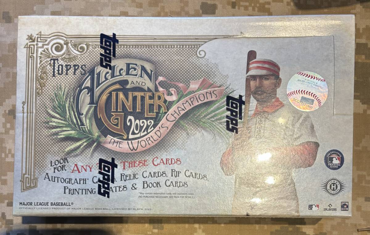 Topps 2022 allen&ginter baseball 未開封BOX 大谷翔平などの画像1