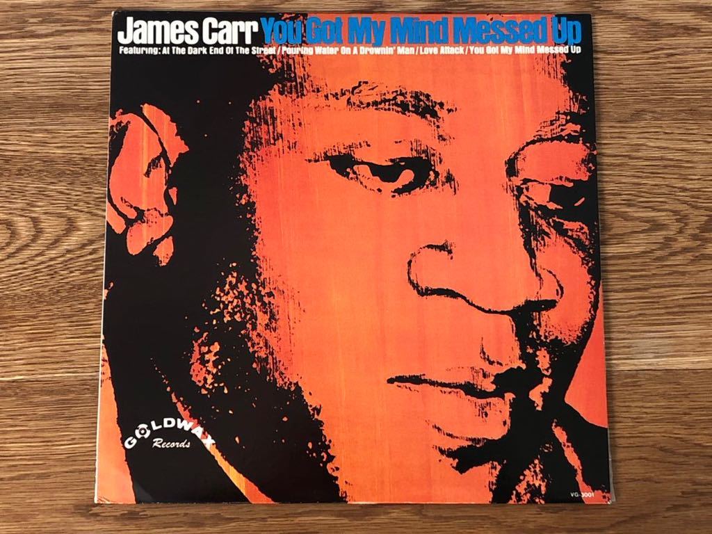 ♪レコード James Carr ジェイムス・カー / You Got My Mind Messed Up / VIVID SOUND VG3001 / GOLDWAX_画像1