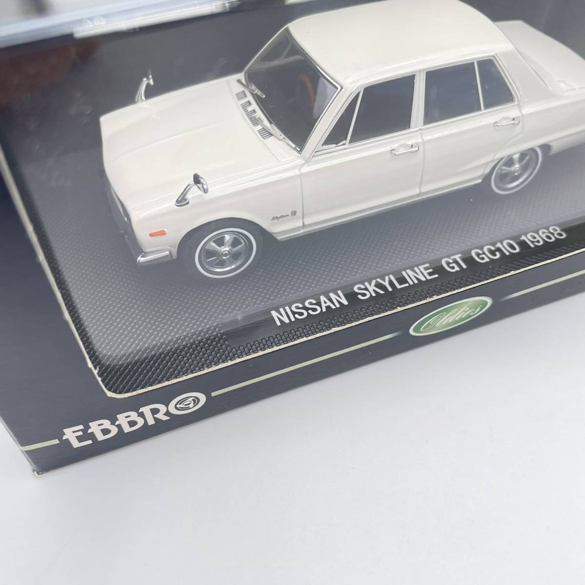 未展示　EBBRO エブロ NISSAN SKYLINE GT GC10 1968 絶版 ミニカー _画像3