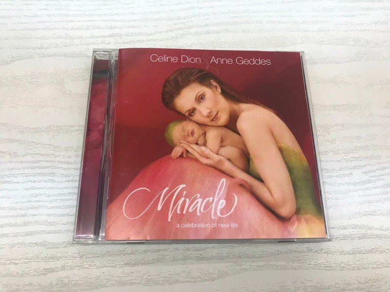 G1-53264 ♪CD 「MIRACLE Celine Dion & Anne Geddes」 518748.2【中古】_画像1
