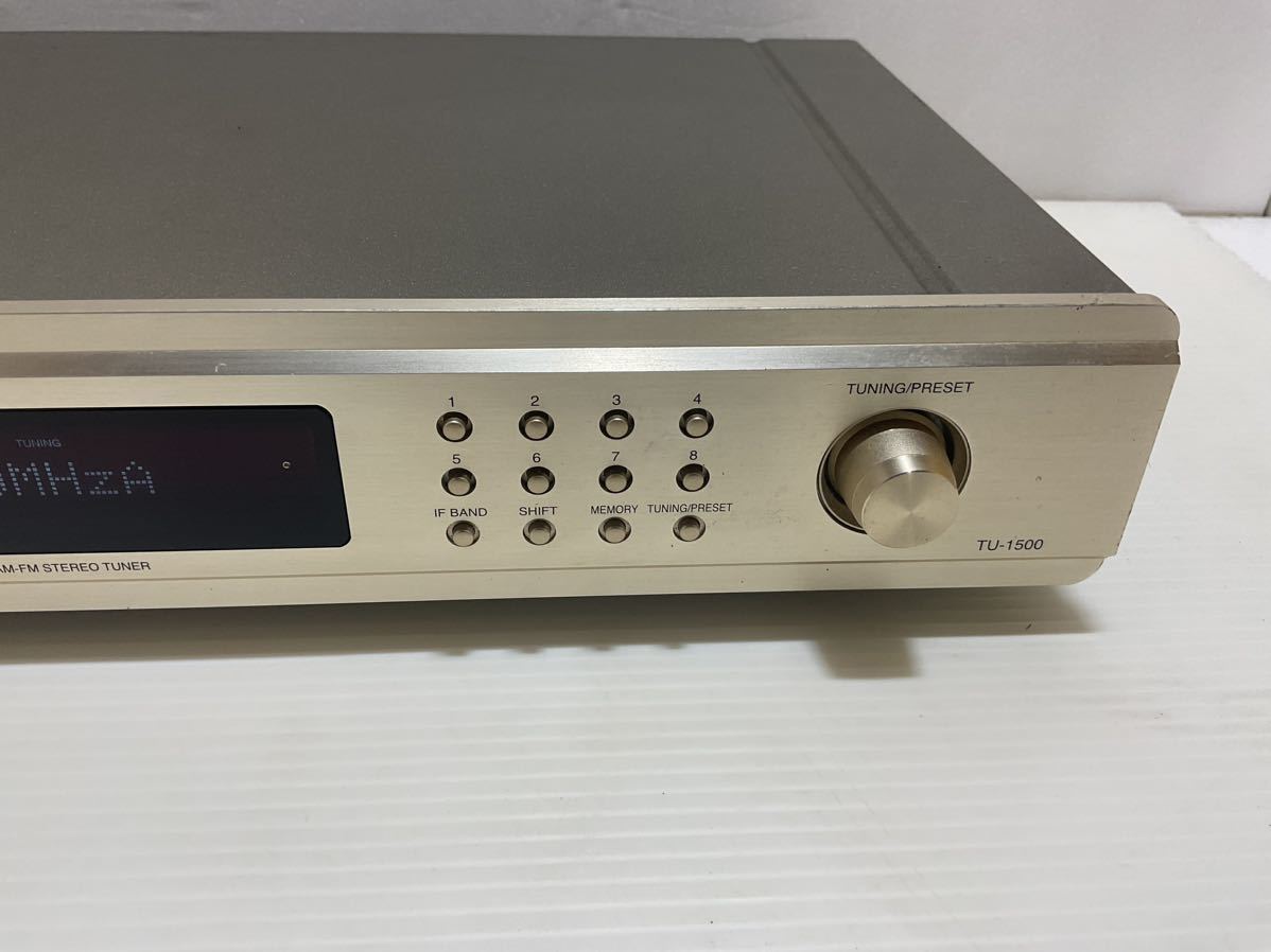 DENON デノン TU-1500 ステレオチューナー　現状品　チューナー