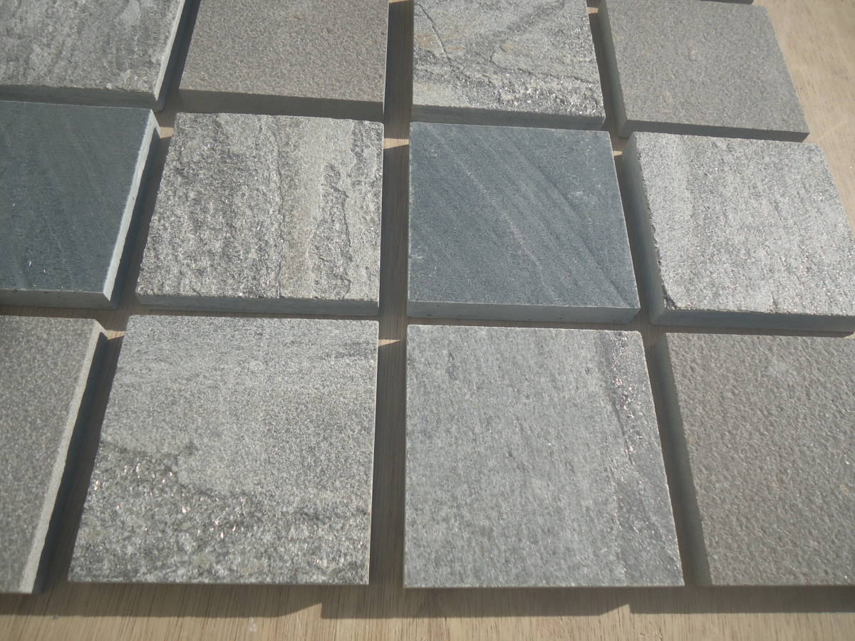  天然石 自然石  95ミリ角 ランダムな色合い DIY 日曜大工 ガーデニング材料 1:4の画像6