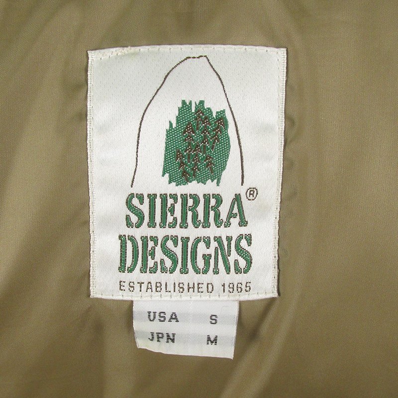 MFJ23588 SIERRA DESIGNS sierra design z60/40 down vest SD7981 JPN M green group 