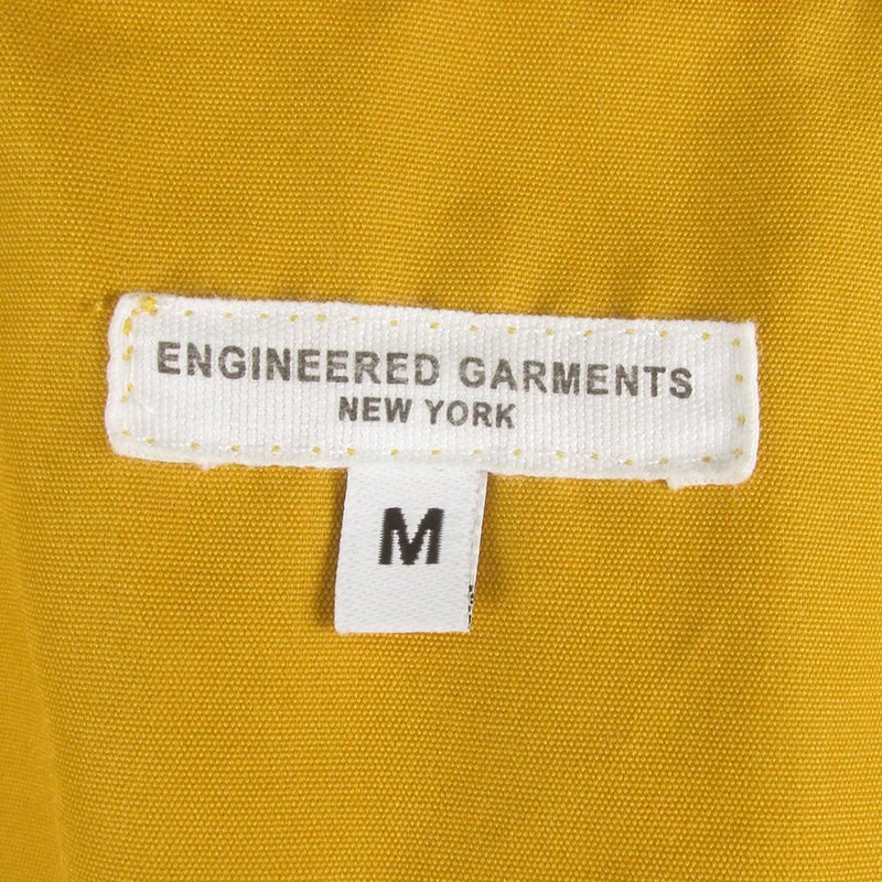 LAJ23791 ENGINEERED GARMENTS エンジニアードガーメンツ アトランティック コート M イエロー系_画像4