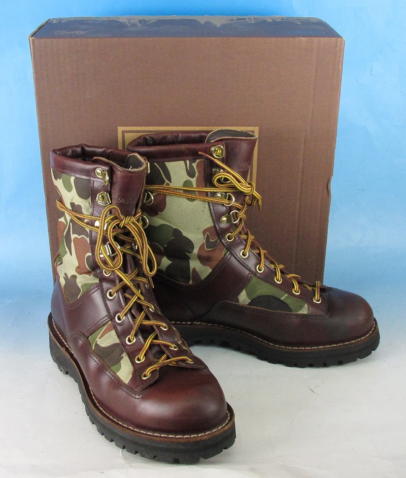 MFF15513 Danner×WAREHOUSE ダナー×ウエアハウス #33419 CAMO LIGHT カモライト ブーツ USA製 9EE_画像1