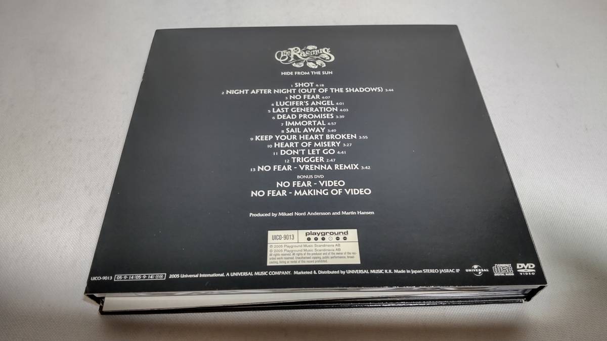 A2609　 『CD』　ザ・ラスマス /ハイド・フロム・ザ・サン　DVD付スペシャル・デジパック・エディション_画像5