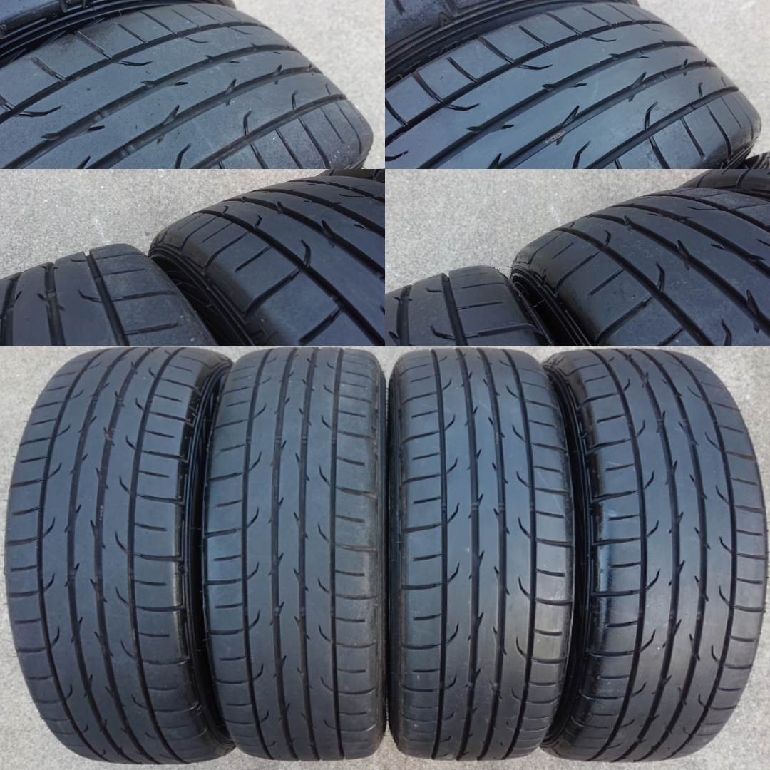 希少!絶版!ENKEI エンケイ RC-S 15インチ 6.5J OFF+40 4H PCD100 195/50R15 4本 当時物 シビック ロードスター 検索 スプリントハート CP-R_画像10