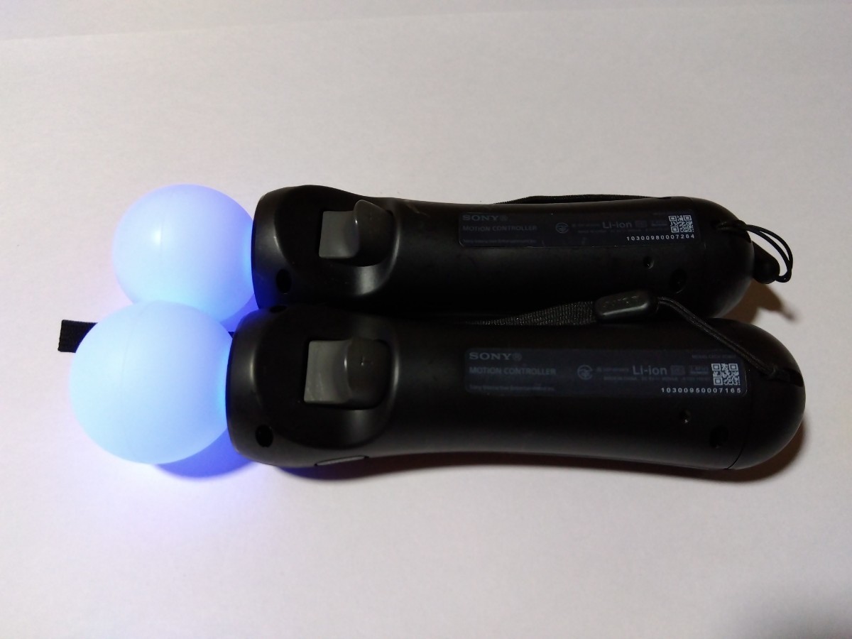 PS4 モーションコントローラー PlayStation Move CECH-ZCM2J 2本セット 箱付き_画像5