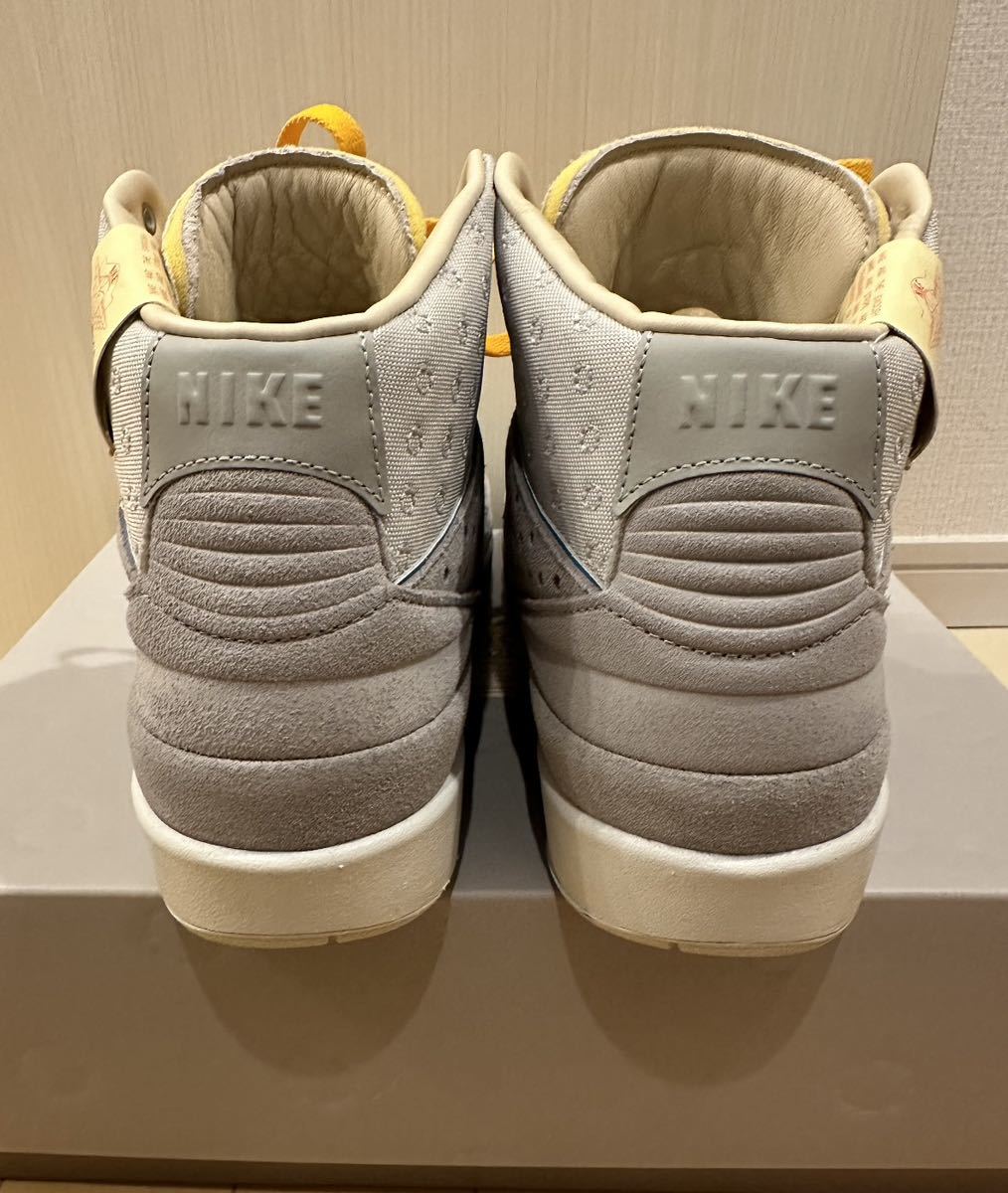 UNION × Nike Air Jordan 2 Grey Fog ユニオン × ナイキ エアジョーダン2 グレー フォグ _画像5